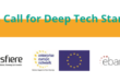 IV Open Call for Deep Tech Start-ups